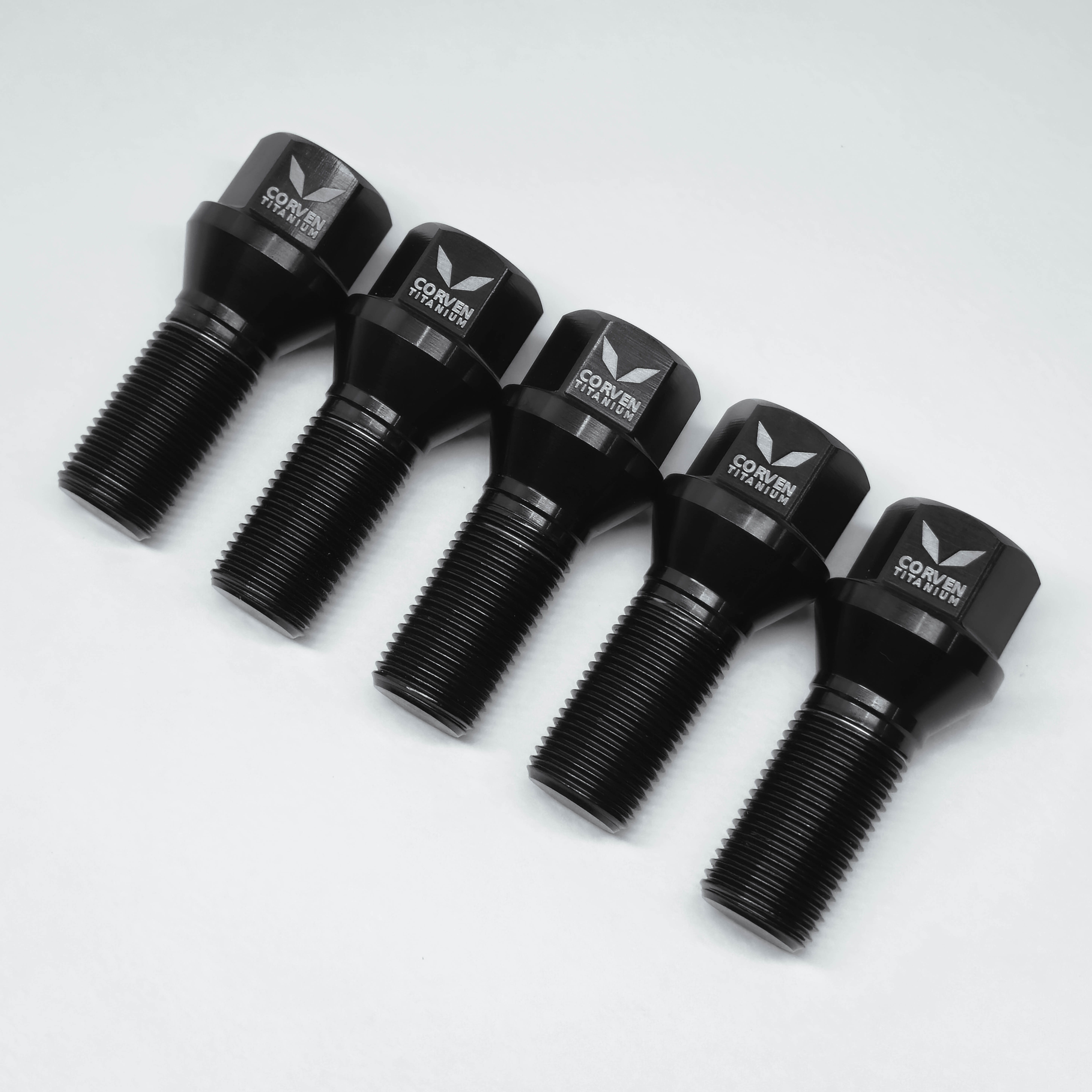 น็อตล้อ Titanium สำหรับ BMW F/G Series สี Black